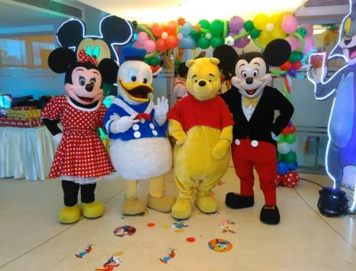 live Cartoon Characters for Birthday Parties